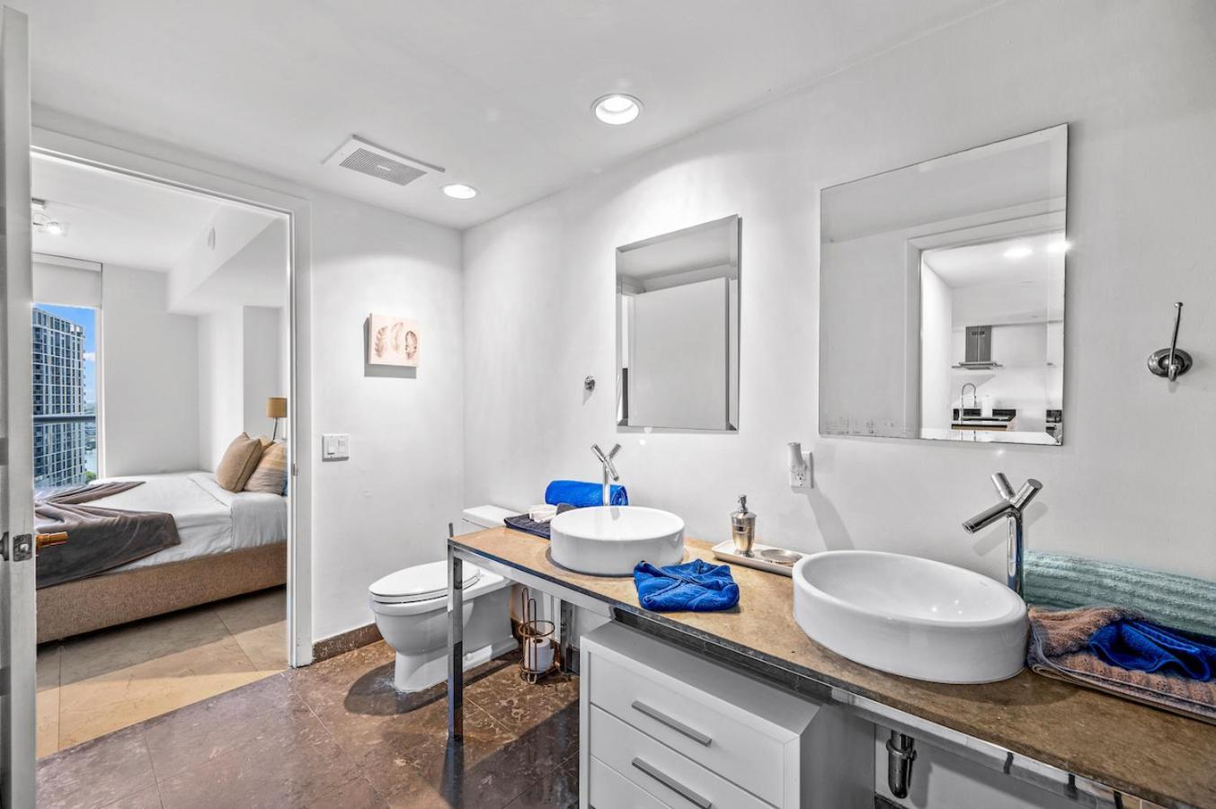 *W Icon Brickell- Luxury 2Br Highrise Corner Condo** Miami Exteriér fotografie